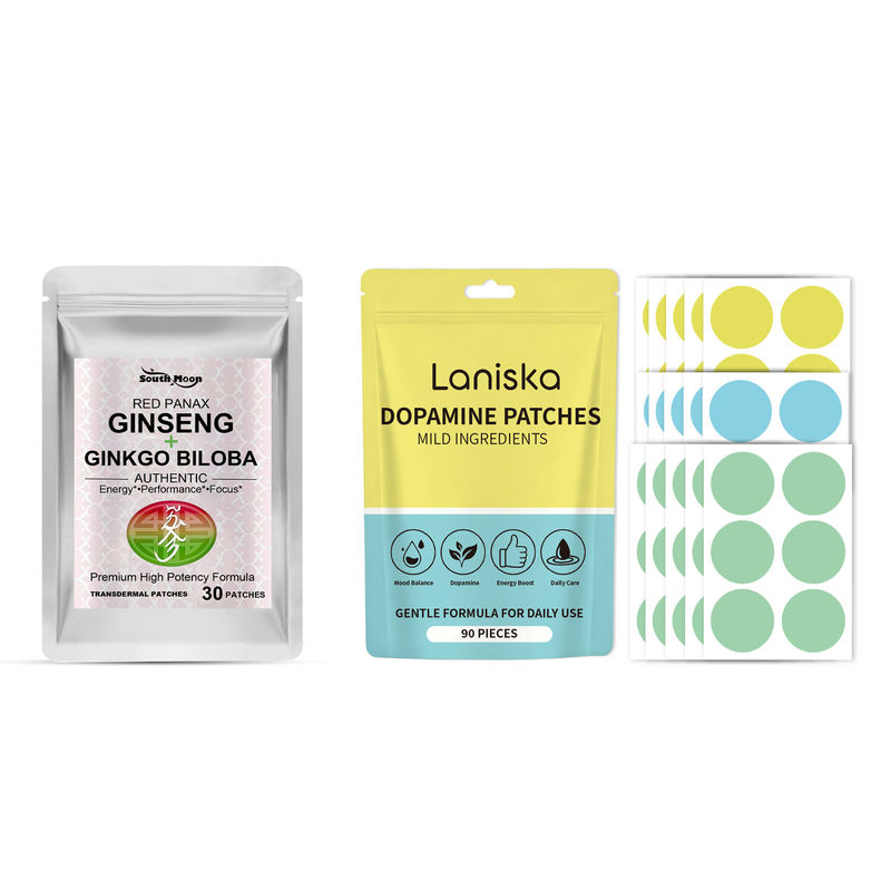 Ginger Tea - 120 unidades de parches combinados de