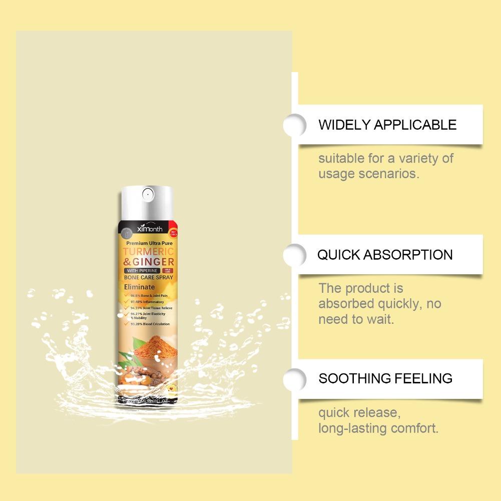 Spray de Cuidado Óseo a Base d - Turmeric reseña y precio