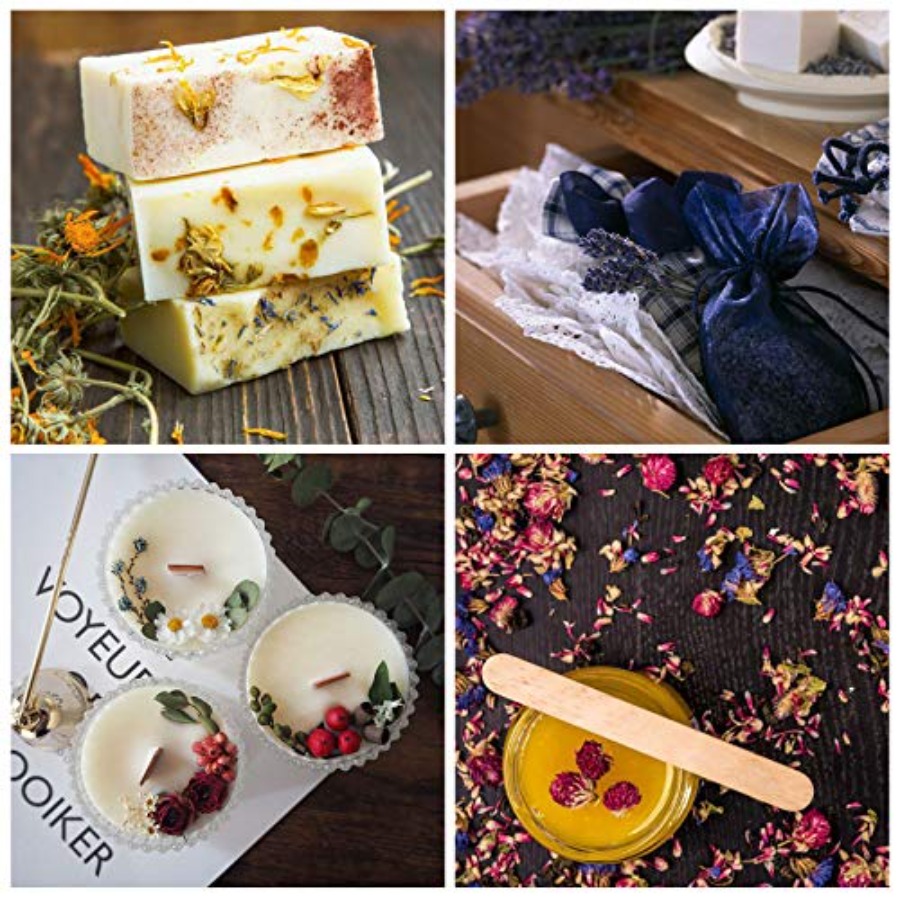 9 Bolsas de Flores Secas, Kit  - Dried Herbs reseña y precio