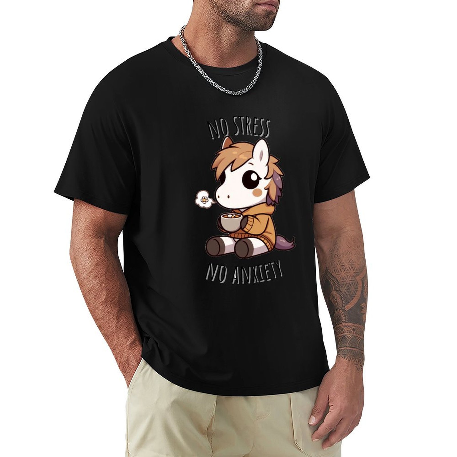 Camiseta Chamomile Tea Horse,  - Chamomile Tea reseña y precio