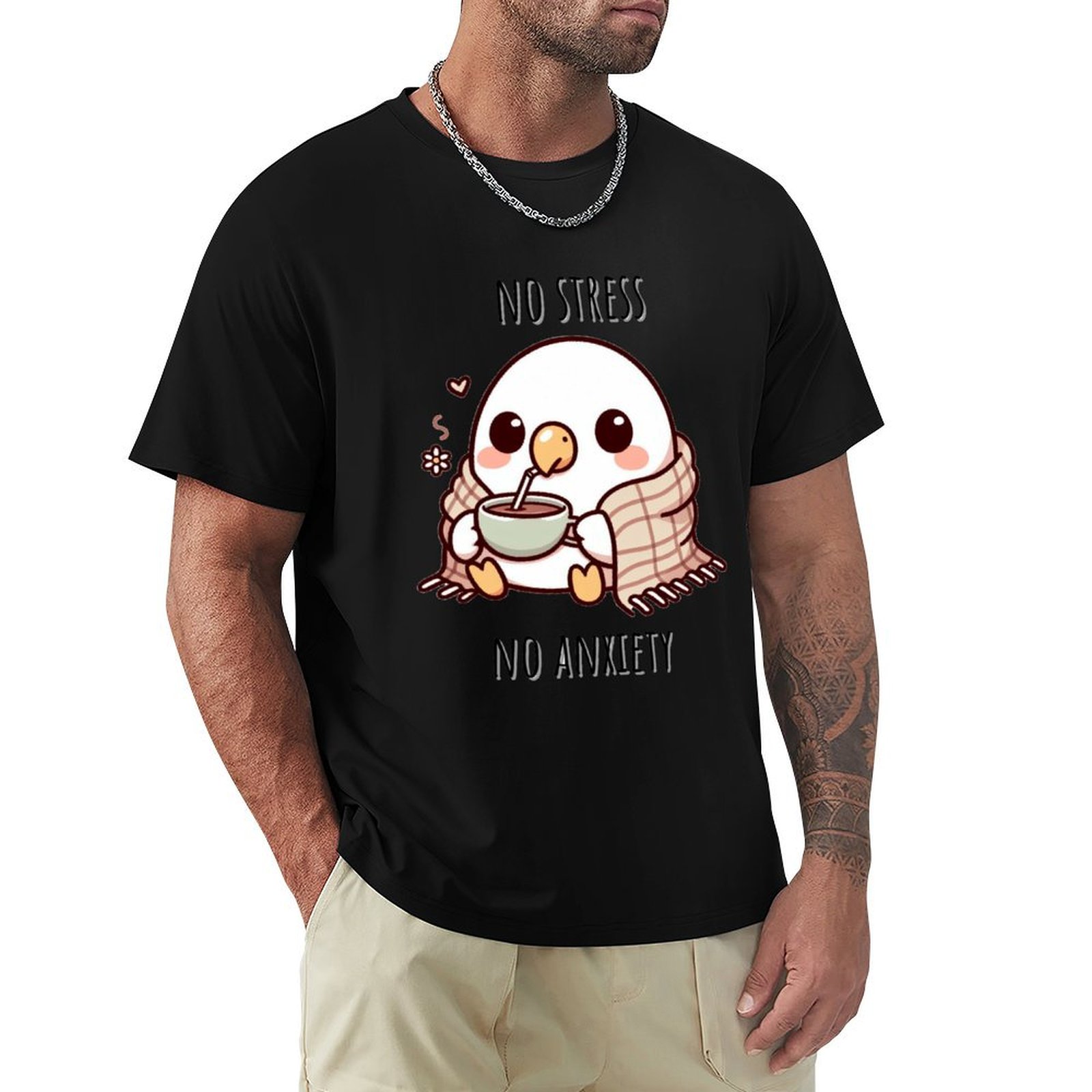 Camiseta de manga corta talla  - Chamomile Tea reseña y precio