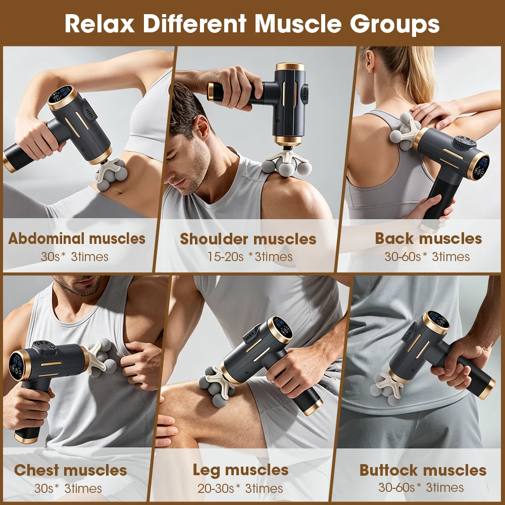 Pistola de Masaje Eléctrica de - Health Wellness reseña y precio