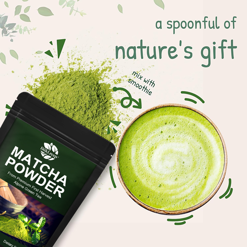 Matcha en Polvo, Estimulante N - Herbal Supplement reseña y precio