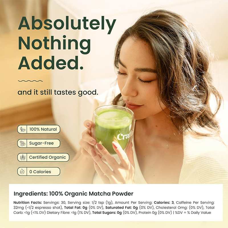 Matcha en Polvo, Estimulante N - Herbal Supplement reseña y precio