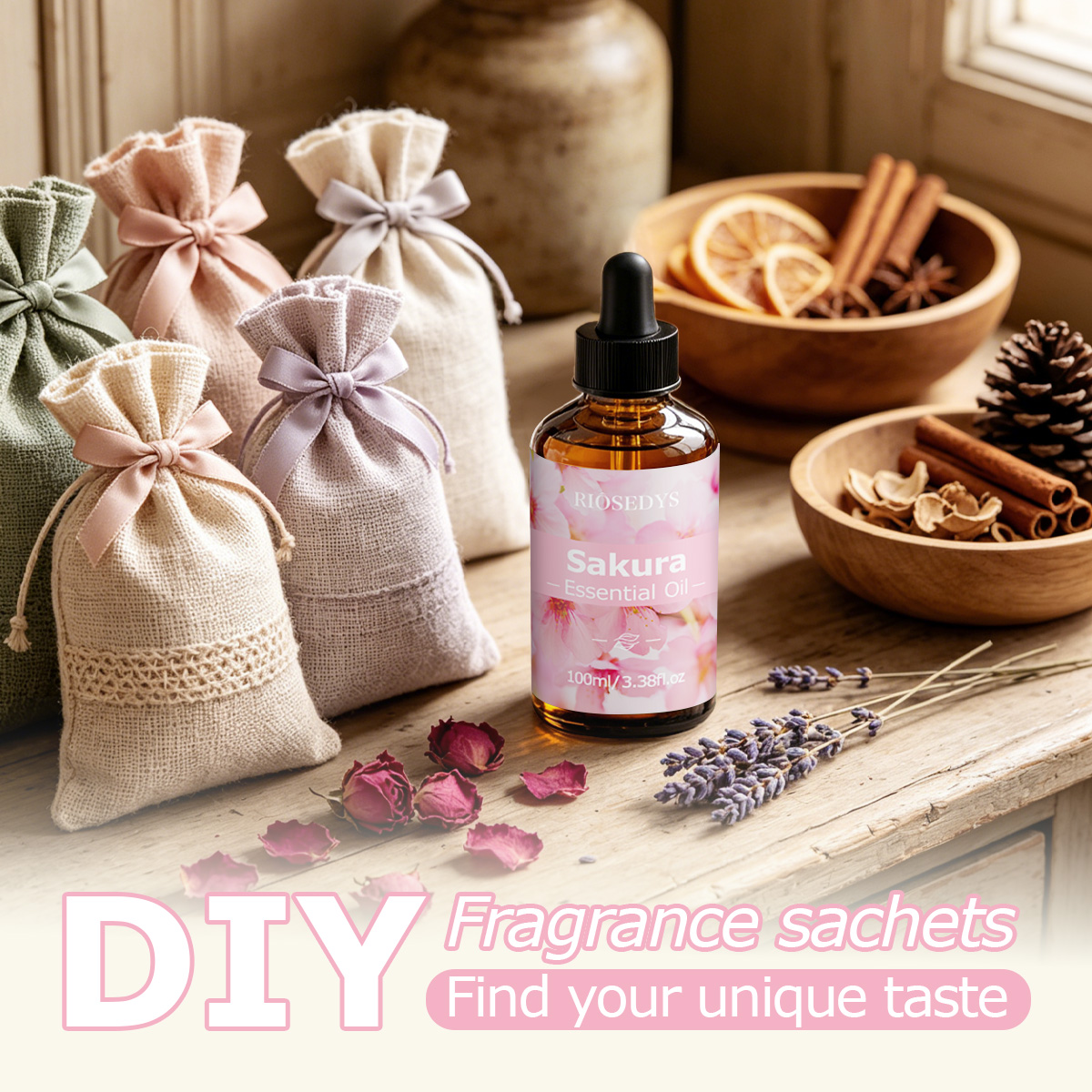 Aceite esencial SAKURA, aceite - Essential Oils reseña y precio