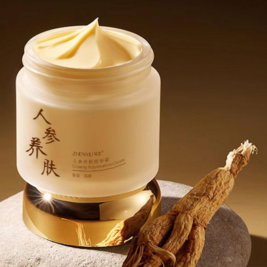 Crema Facial de Ginseng Chino  - Ginger Tea reseña y precio