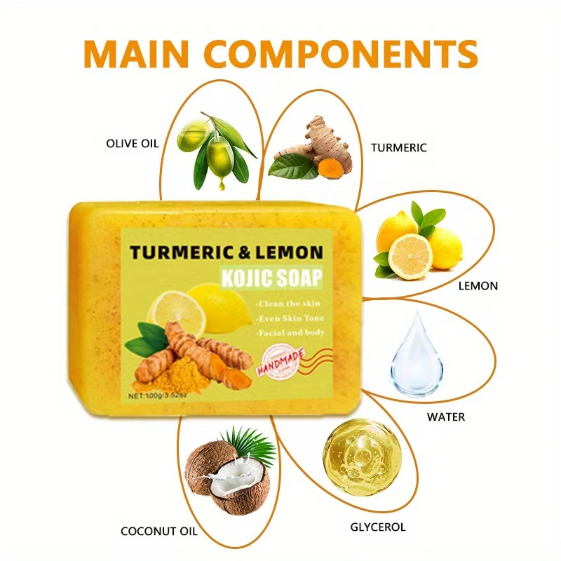 Jabón de ácido cítrico de cúrc - Turmeric reseña y precio